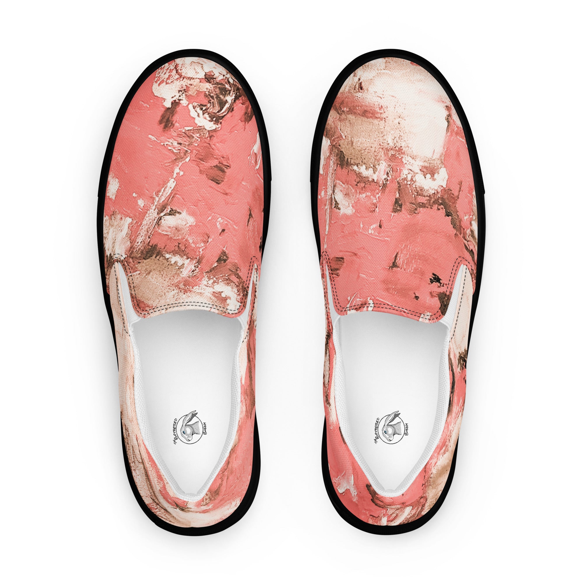 Womyn's Slip On- Mismatch Peach