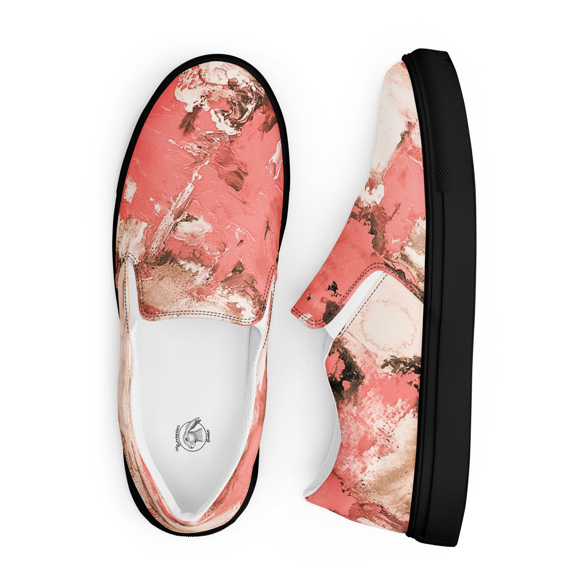 Womyn's Slip On- Mismatch Peach