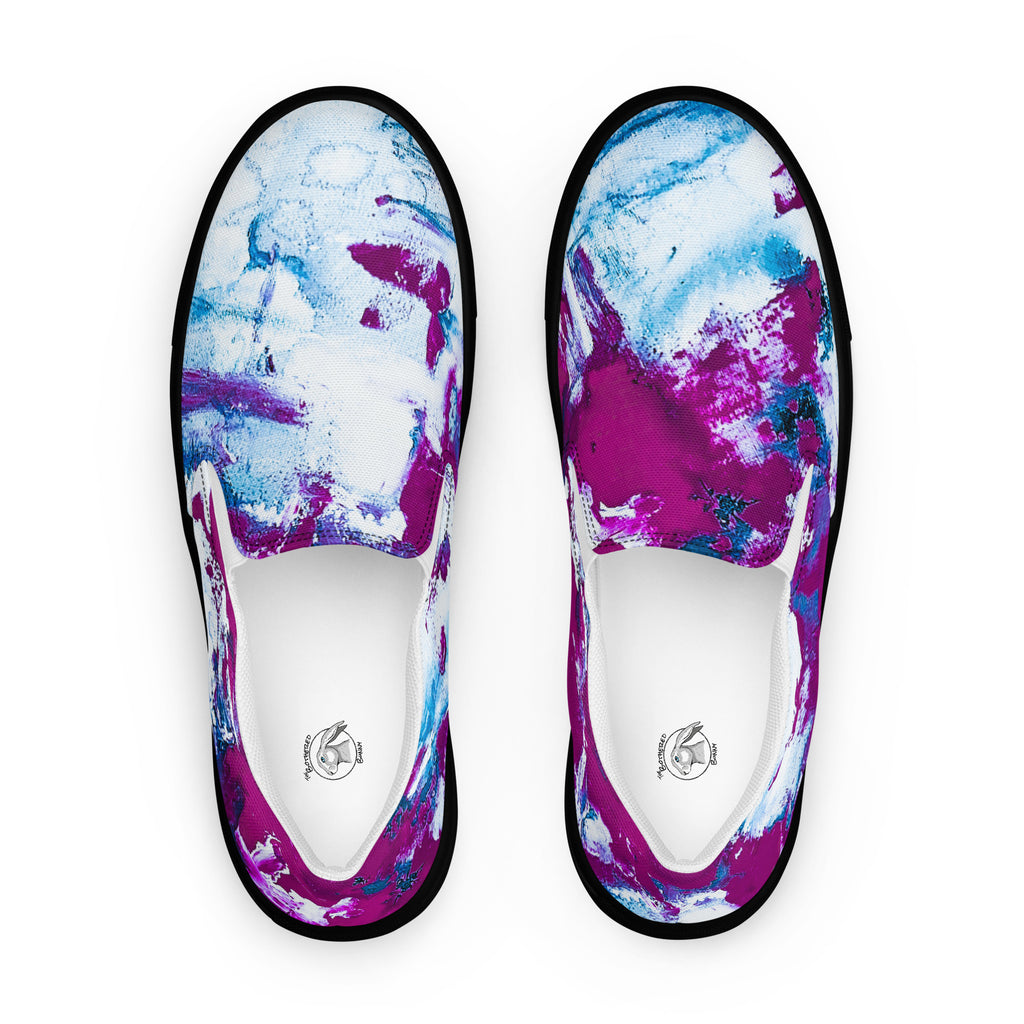 Womyn's Slip On- Mismatch Turquoise