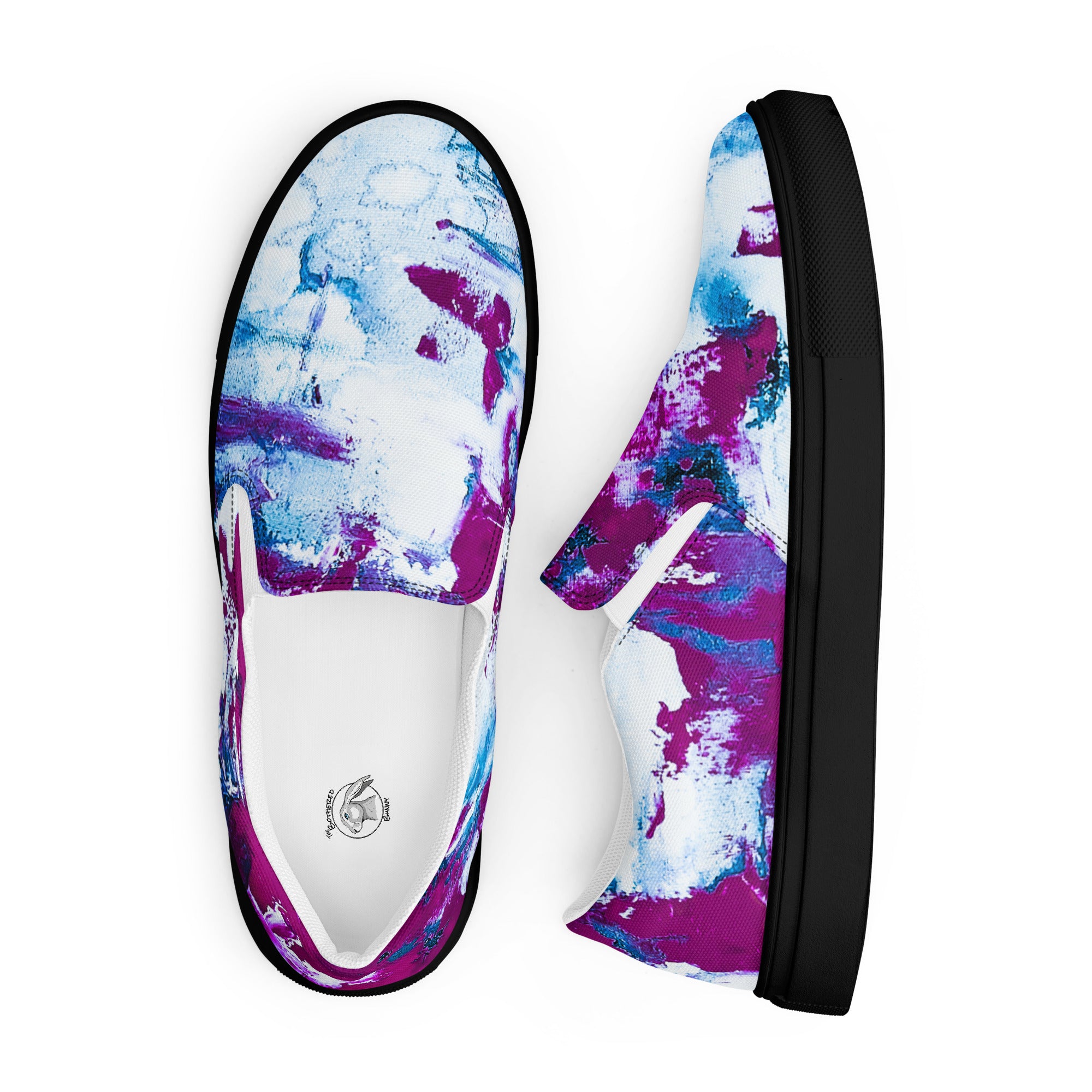 Womyn's Slip On- Mismatch Turquoise