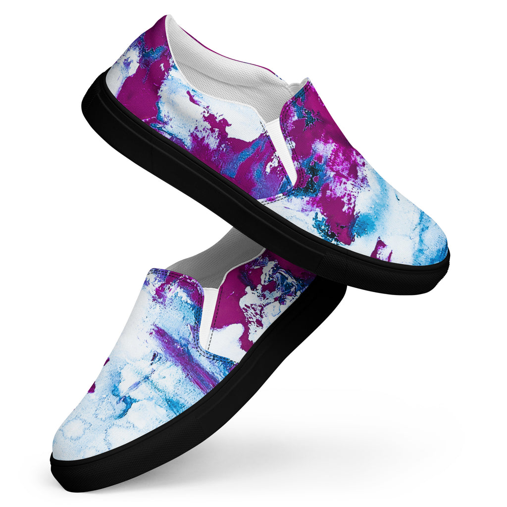 Womyn's Slip On- Mismatch Turquoise