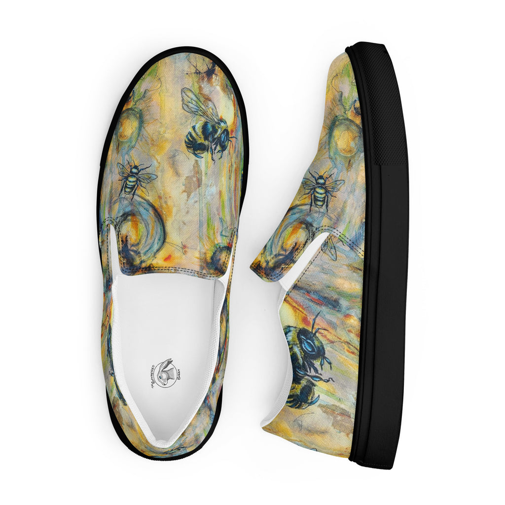 Womyn's Slip On- Camp Bee