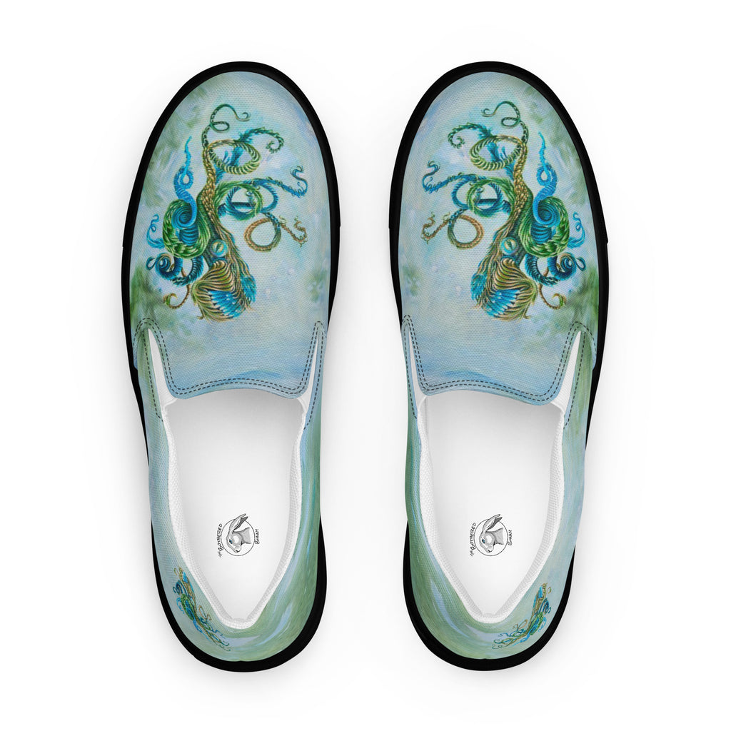 Womyn's Slip On- Nature Octopus