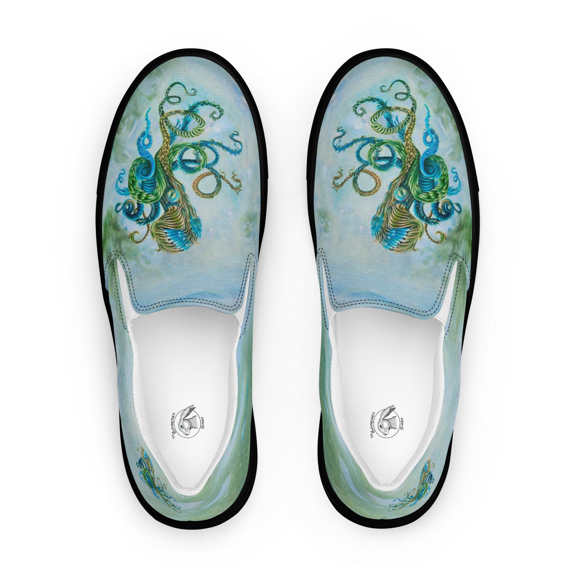 Womyn's Slip On- Nature Octopus