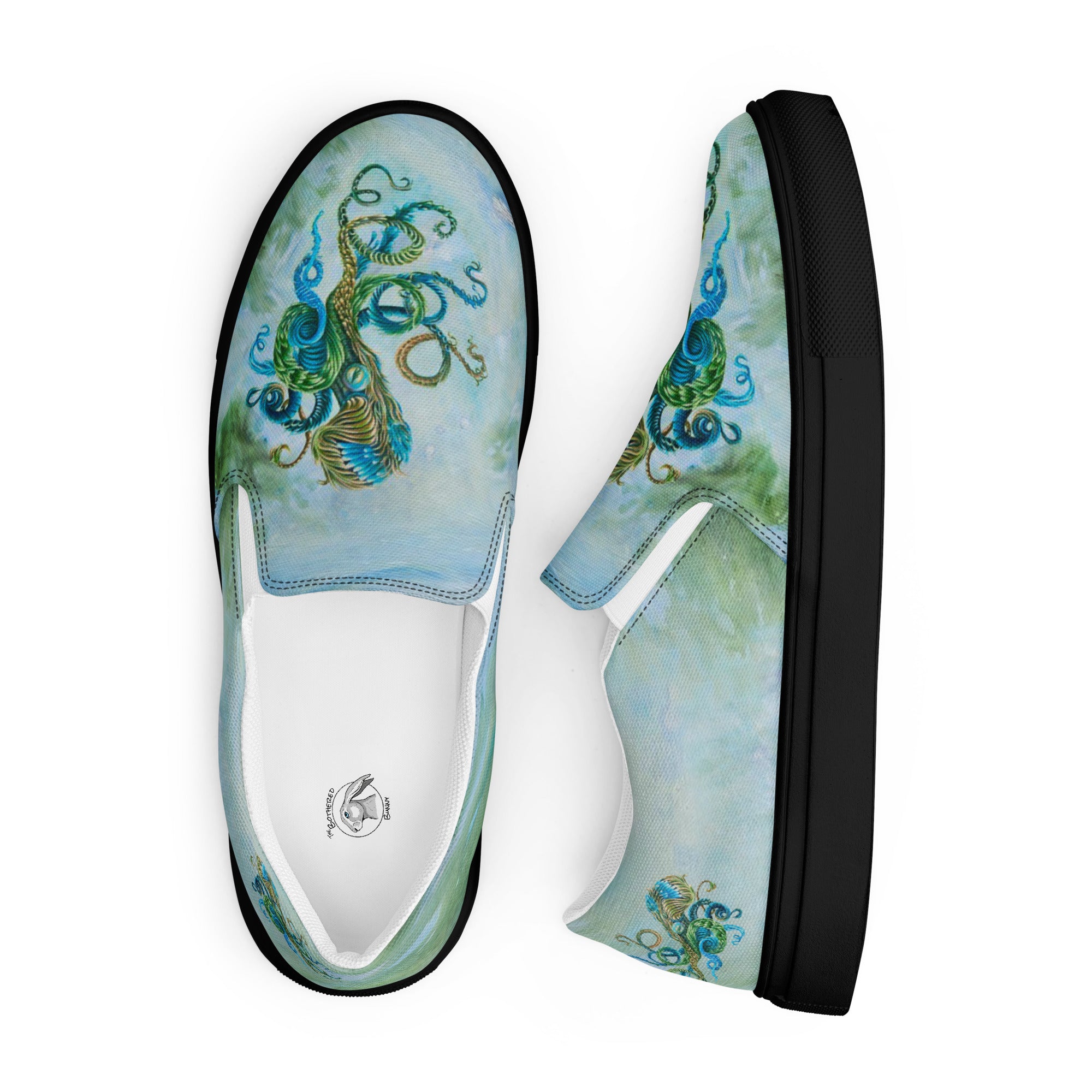 Womyn's Slip On- Nature Octopus