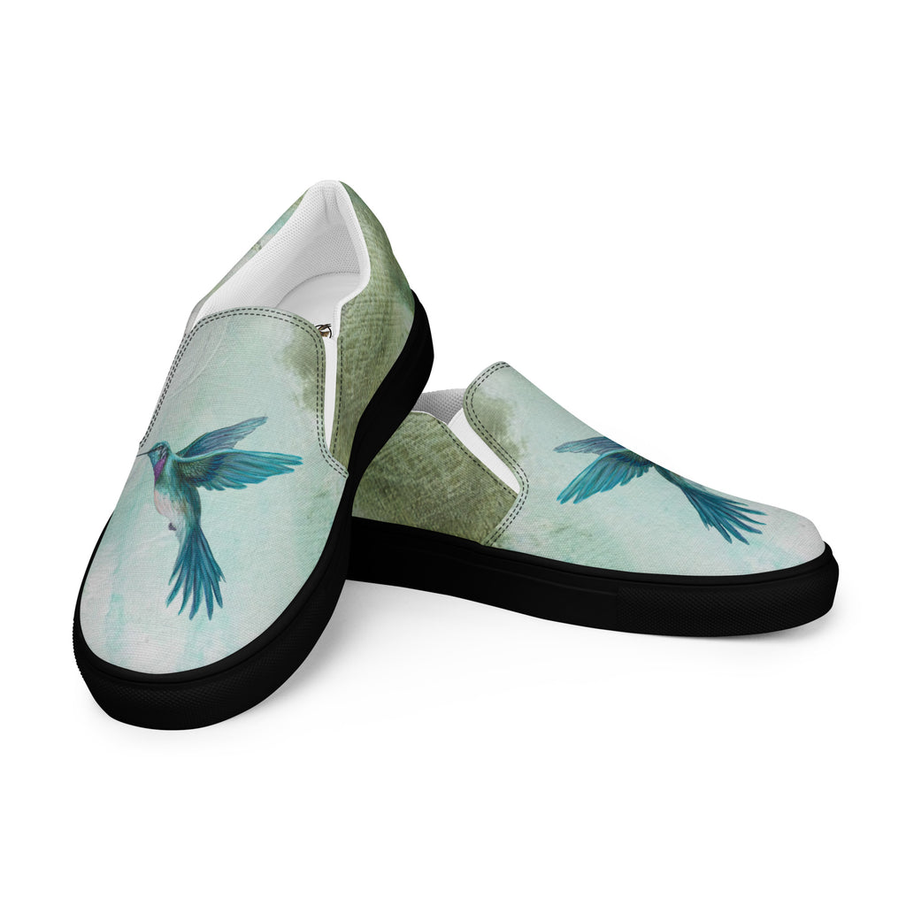 Womyn's Slip On- Hummingbird