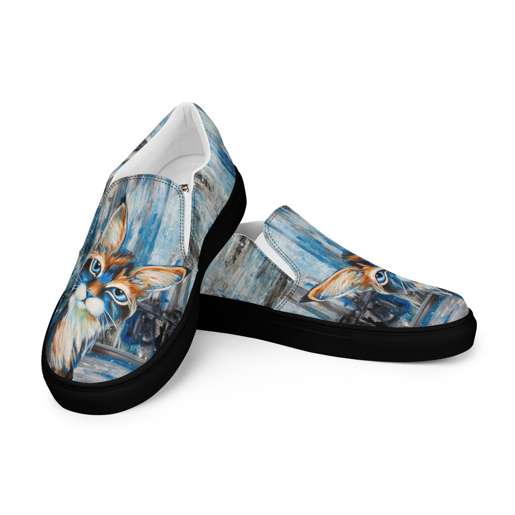 Womyn's Slip On- Big Kitty