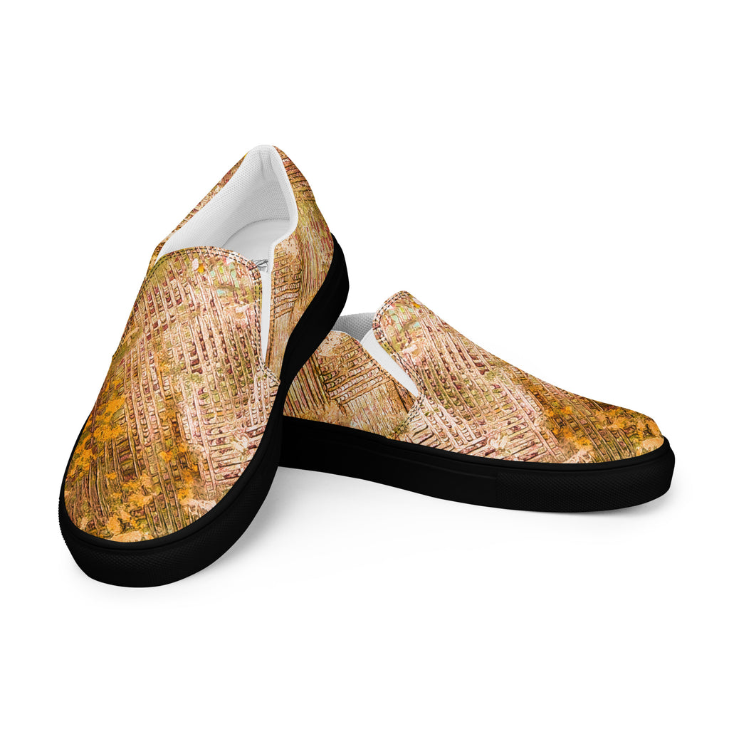 Womyn's Slip On- Weave Golden
