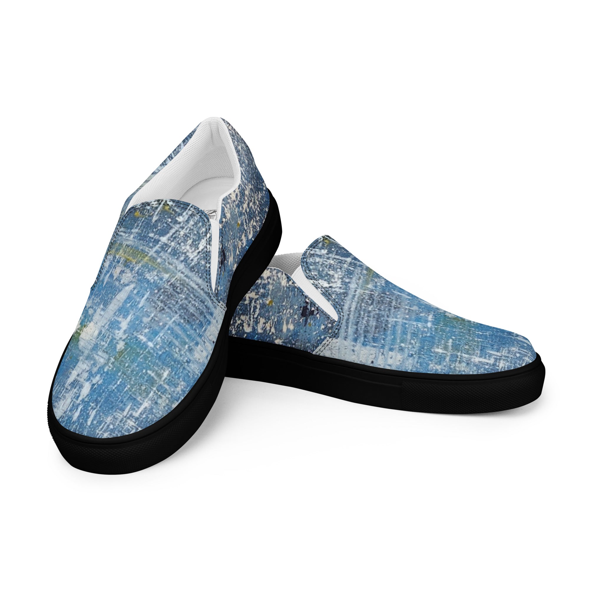 Womyn's Slip On- Denim Scrape