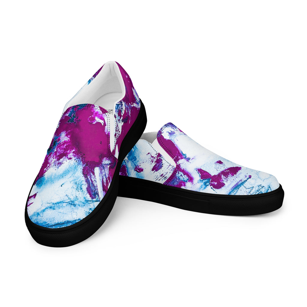 Womyn's Slip On- Mismatch Turquoise