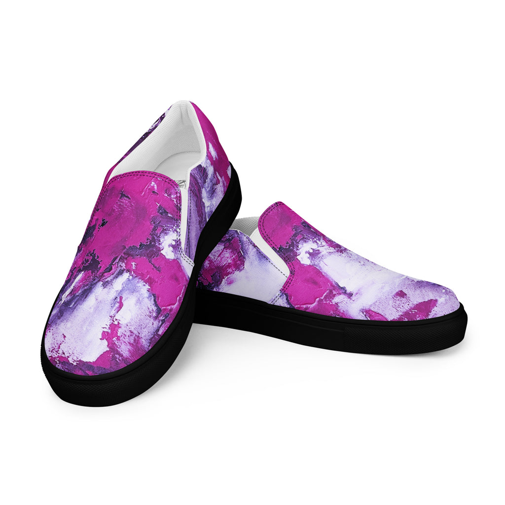 Womyn's Slip On- Mismatch Pink