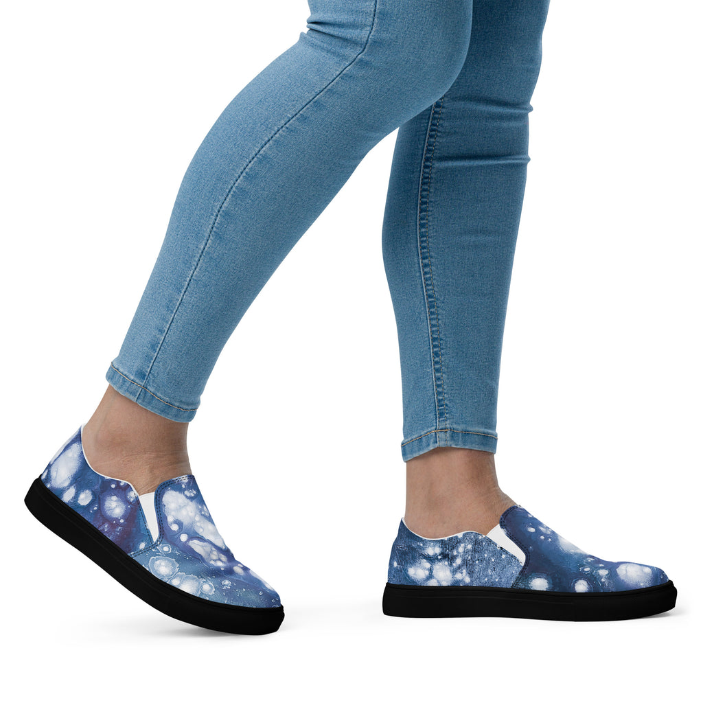 Womyn's Slip On- Galaxy Blue