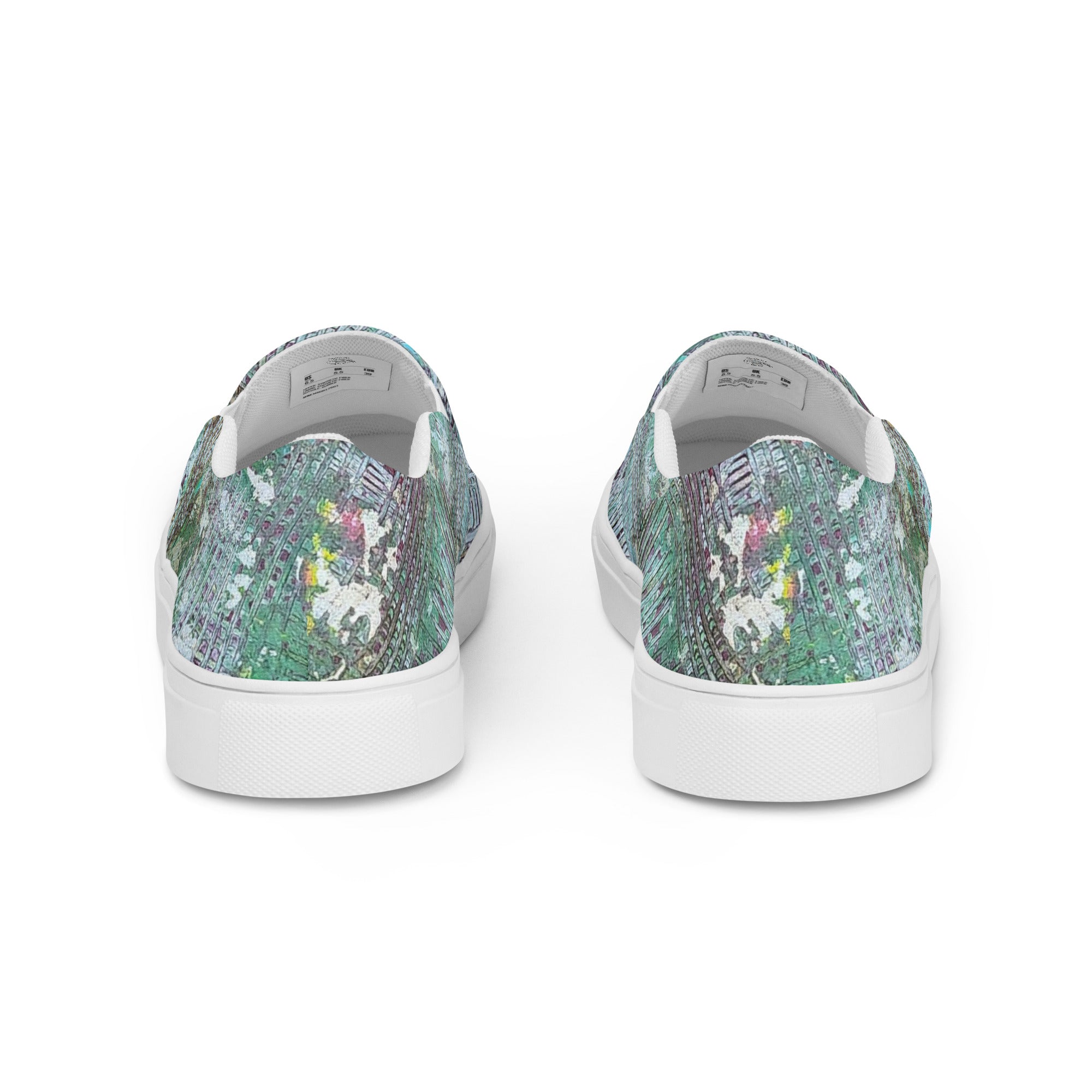 Womyn's Slip On- Weave Green