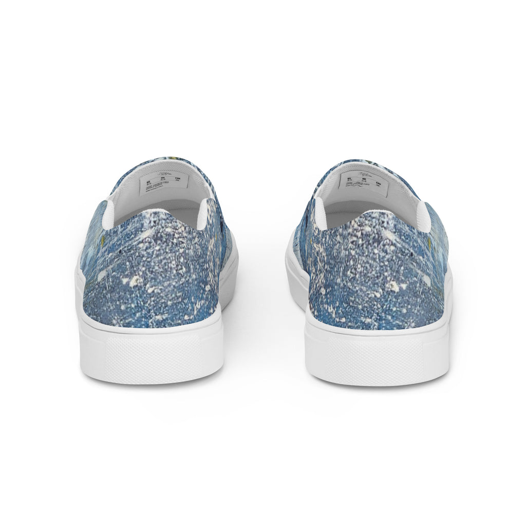 Womyn's Slip On- Denim Scrape