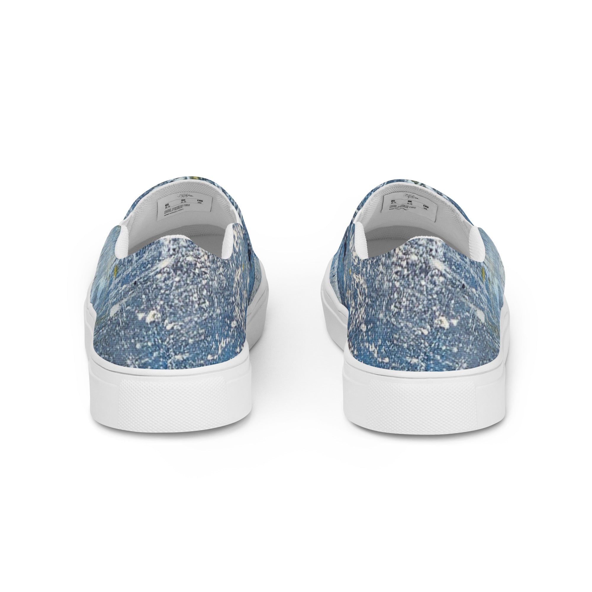 Womyn's Slip On- Denim Scrape