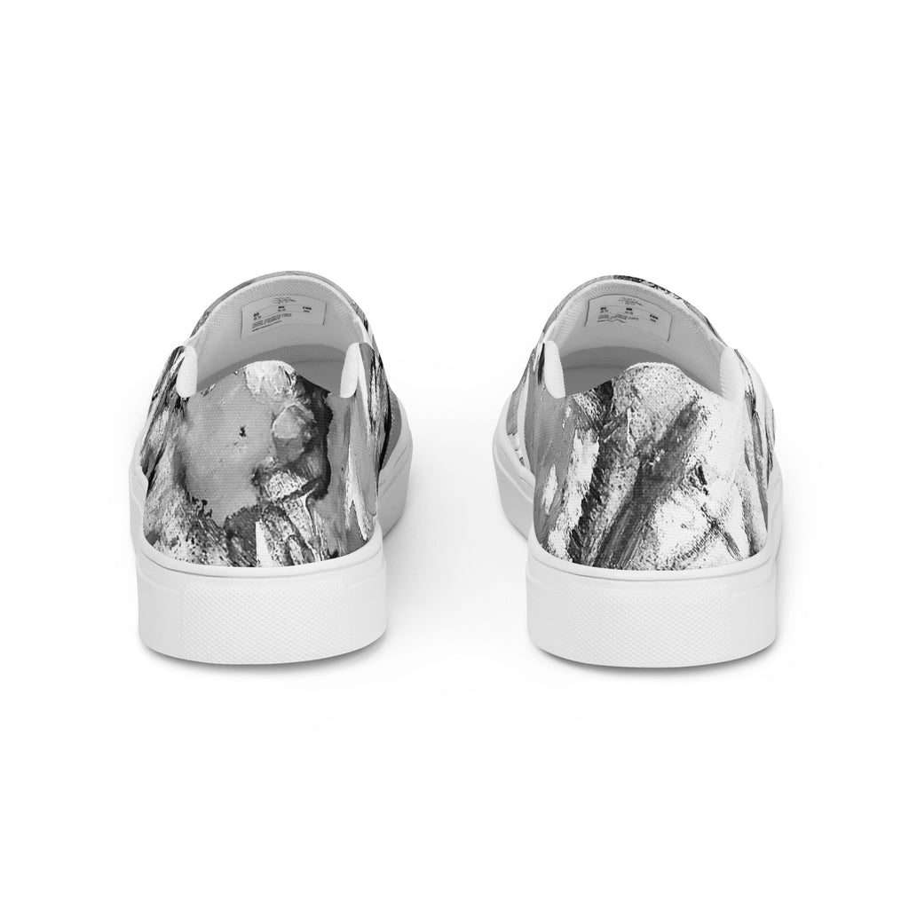Womyn's Slip On- Mismatch Grey