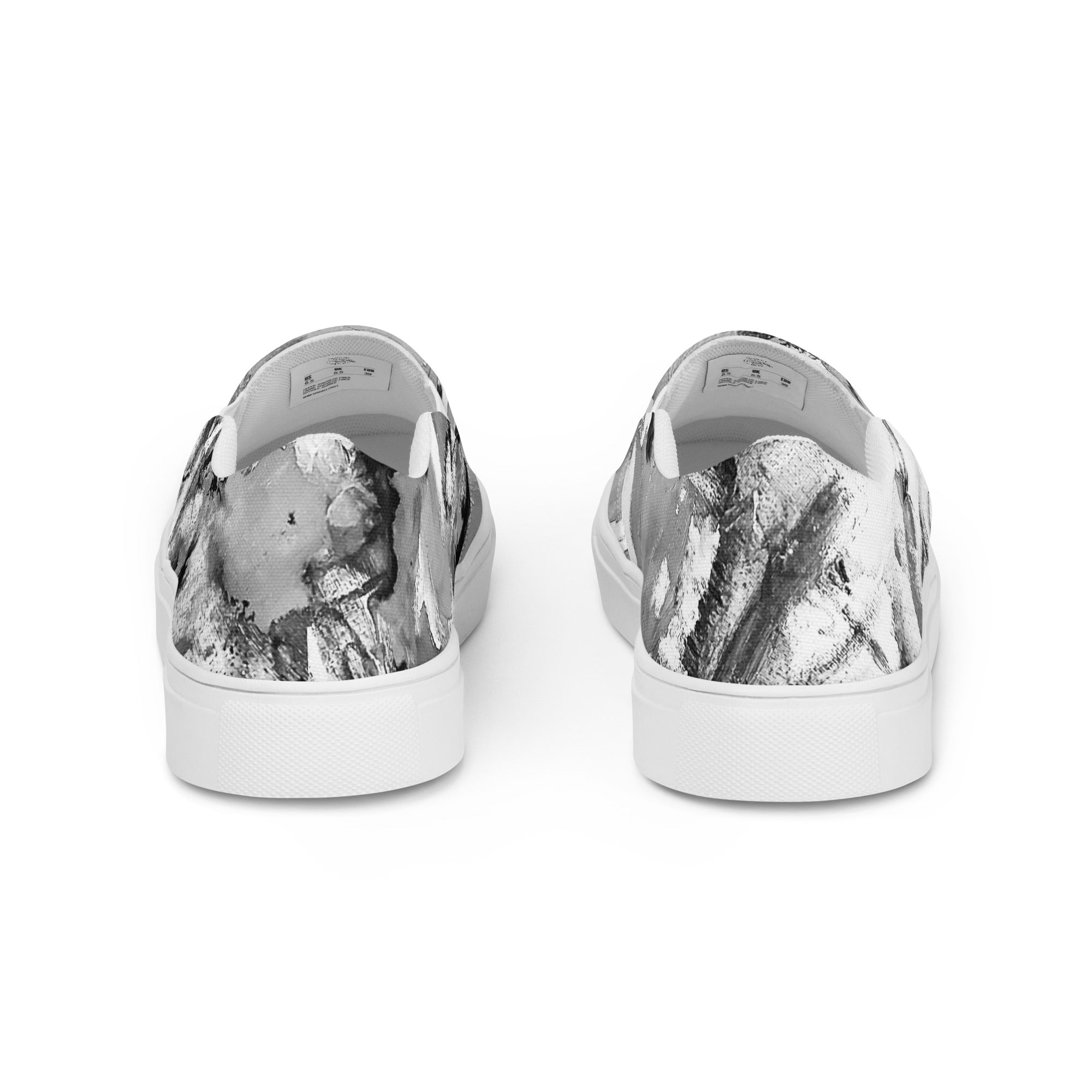 Womyn's Slip On- Mismatch Grey