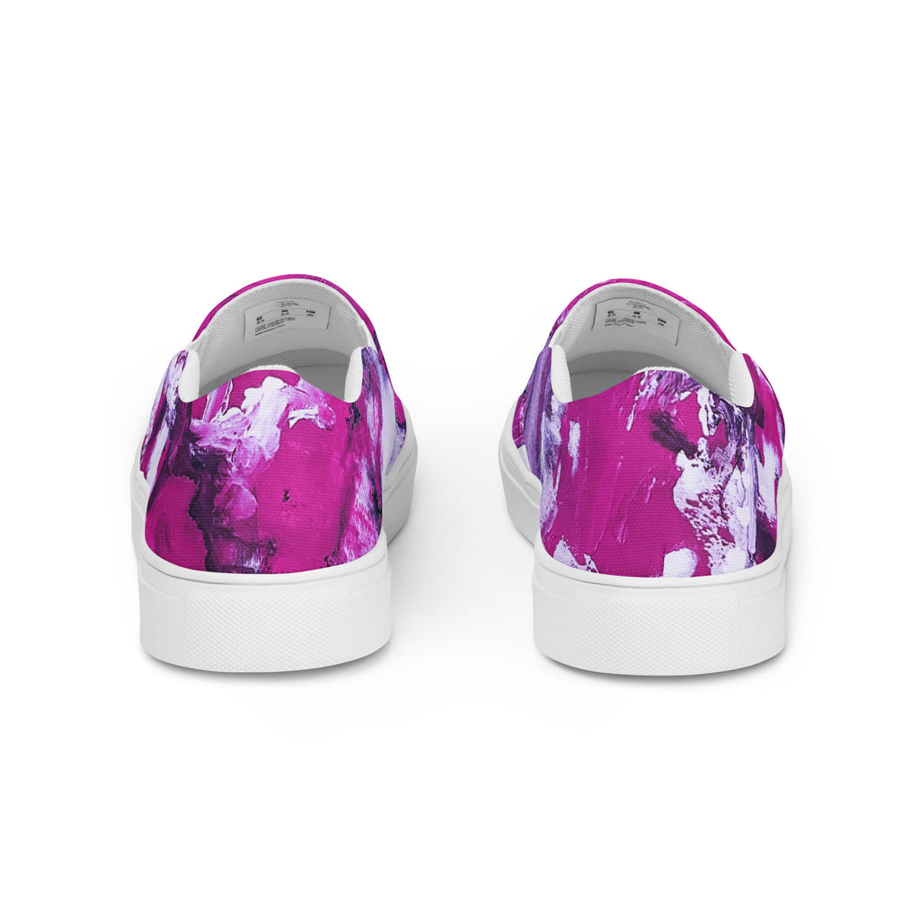 Womyn's Slip On- Mismatch Pink