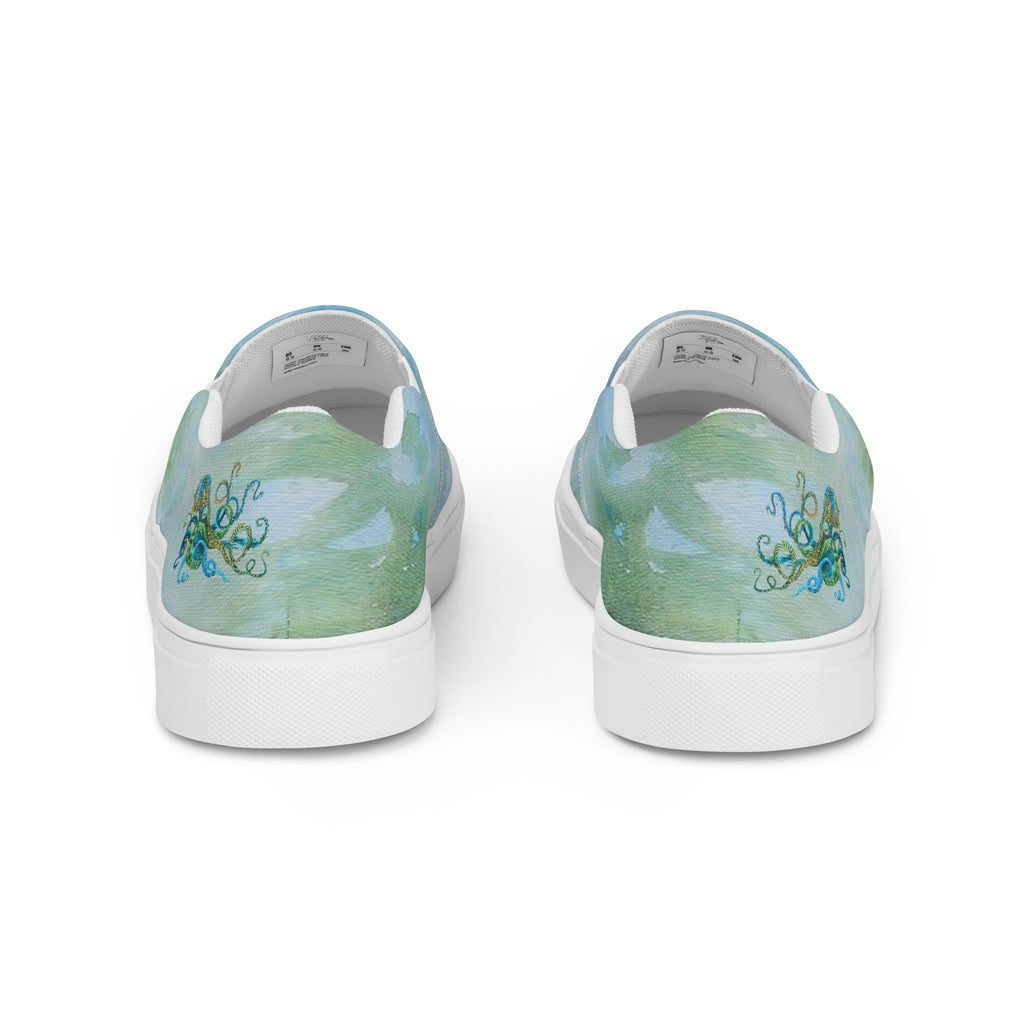 Womyn's Slip On- Nature Octopus
