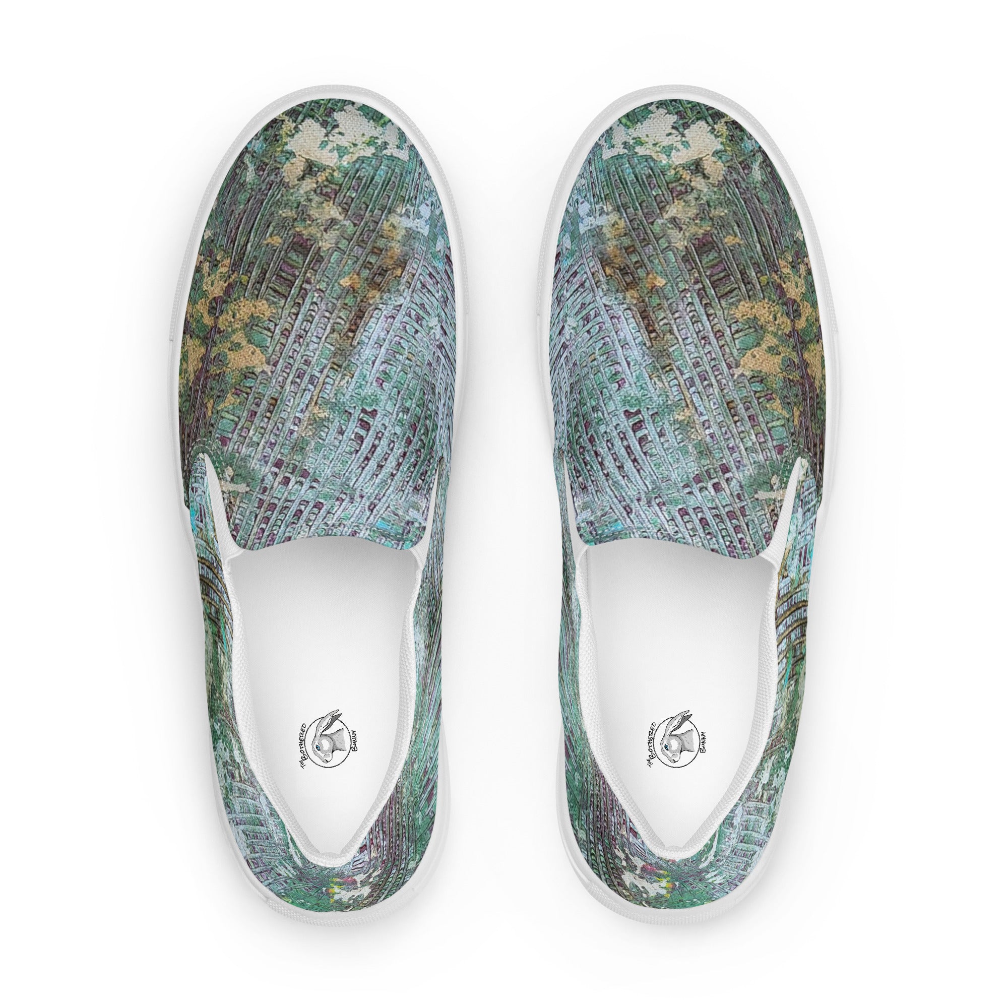 Womyn's Slip On- Weave Green