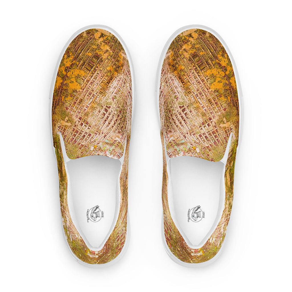 Womyn's Slip On- Weave Golden