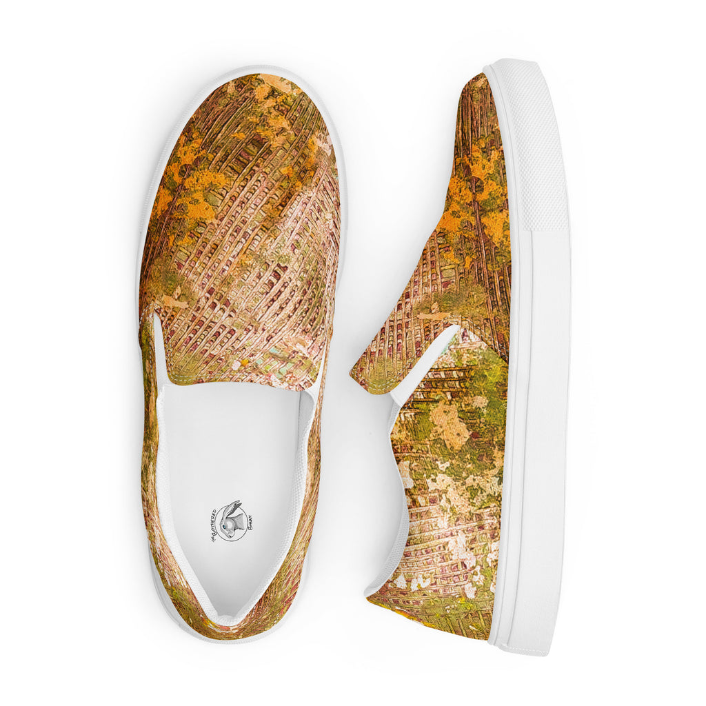 Womyn's Slip On- Weave Golden