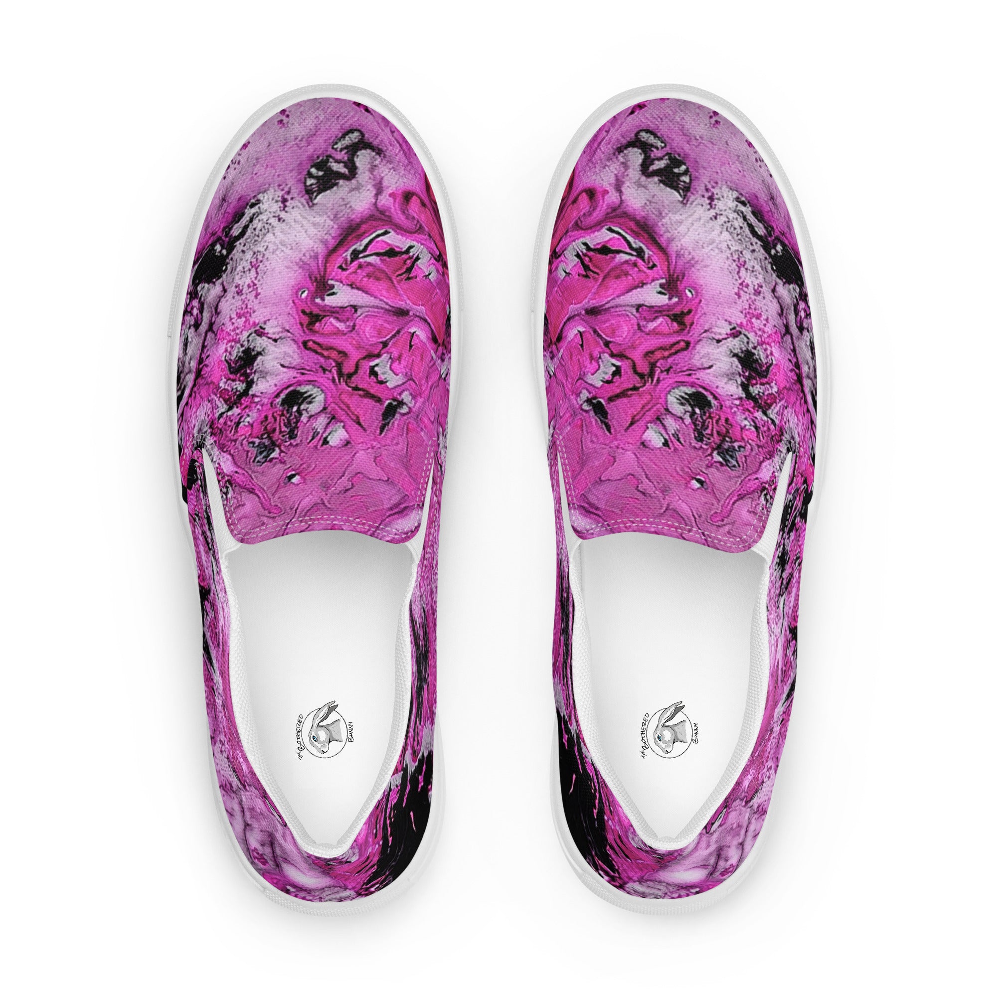 Womyn's Slip On- Pink Marble