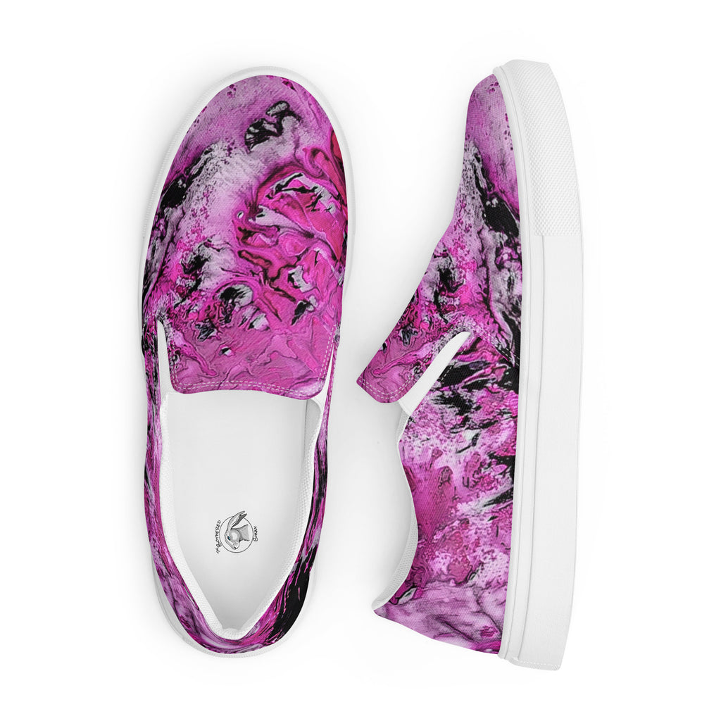 Womyn's Slip On- Pink Marble