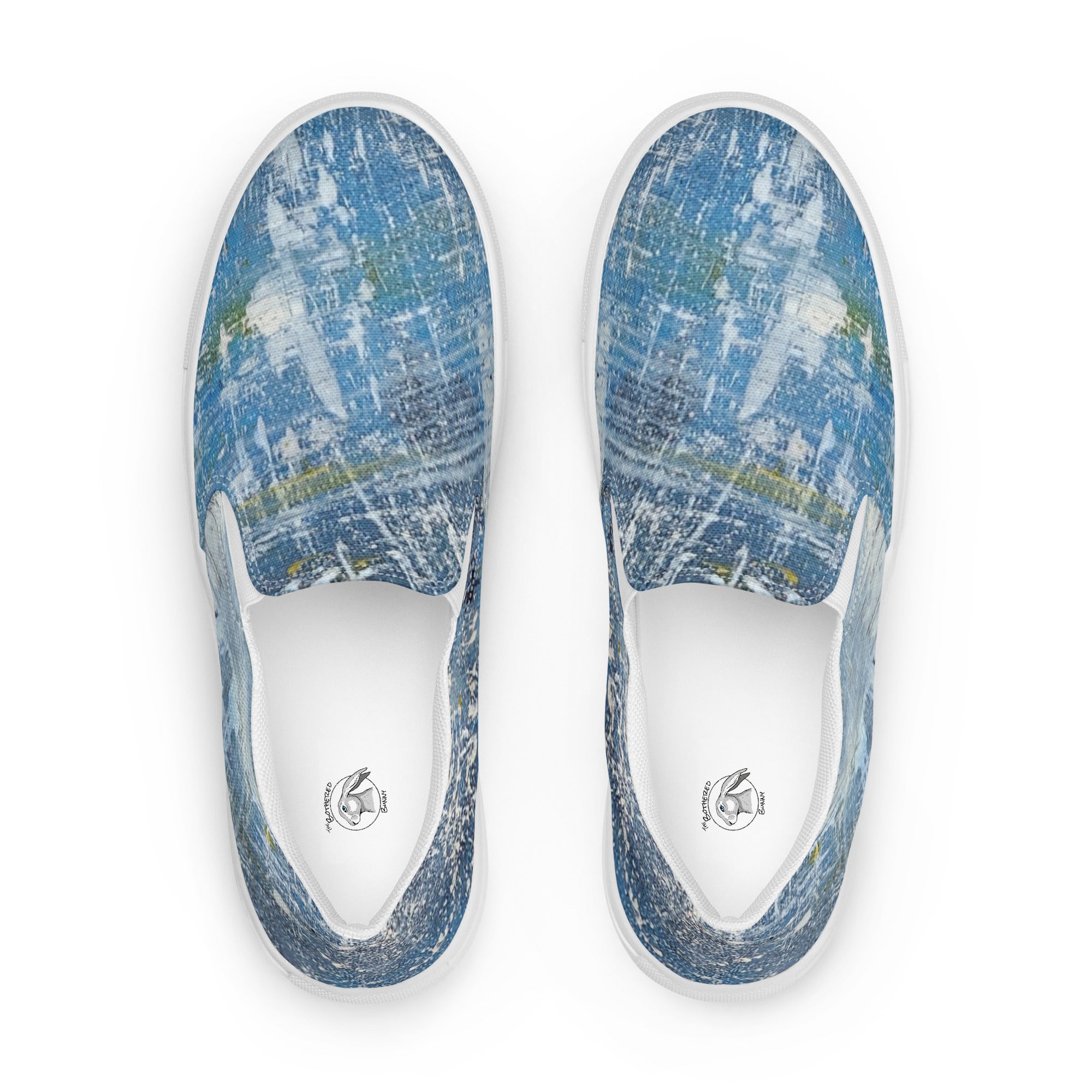 Womyn's Slip On- Denim Scrape