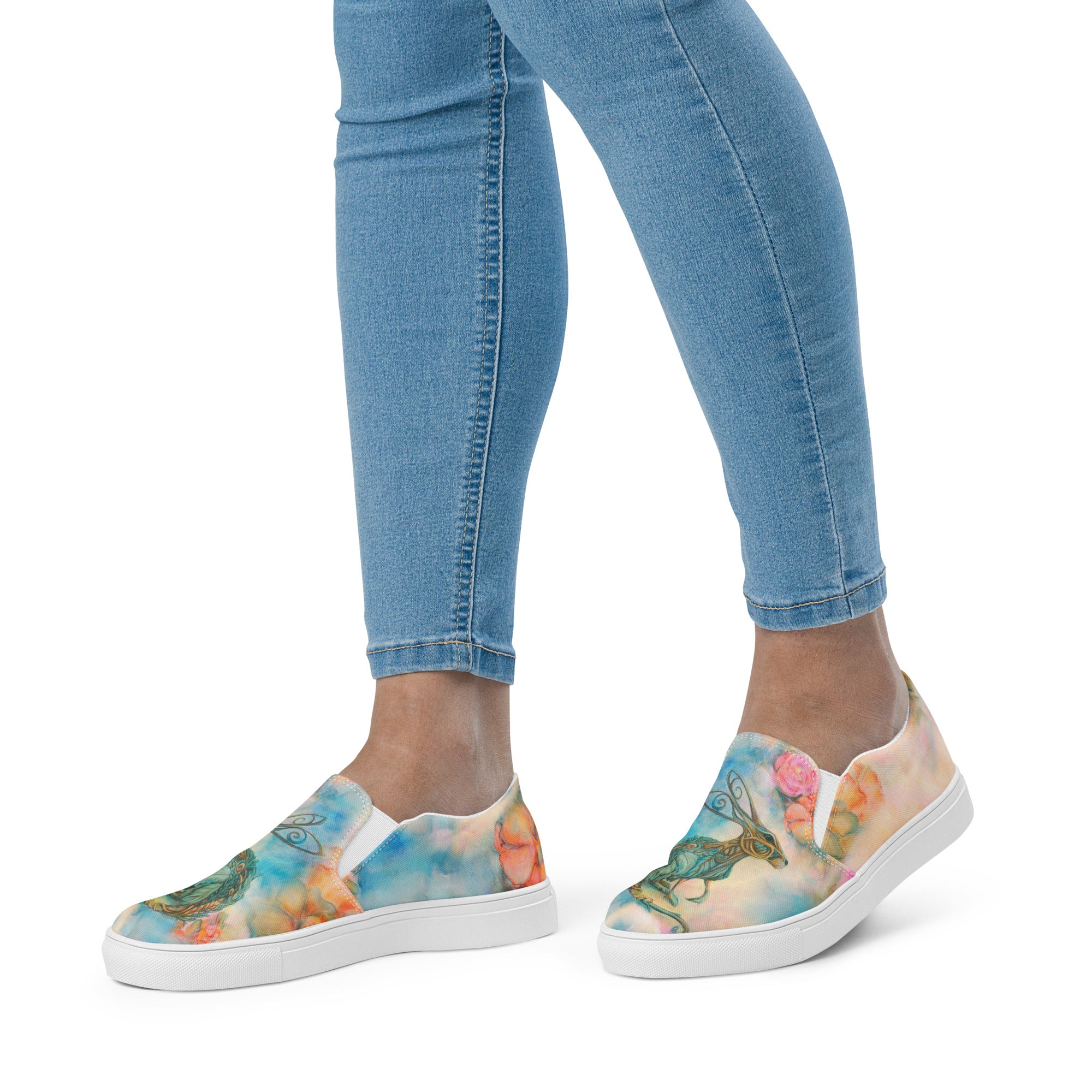 Womyn's Slip On- Hare Plant