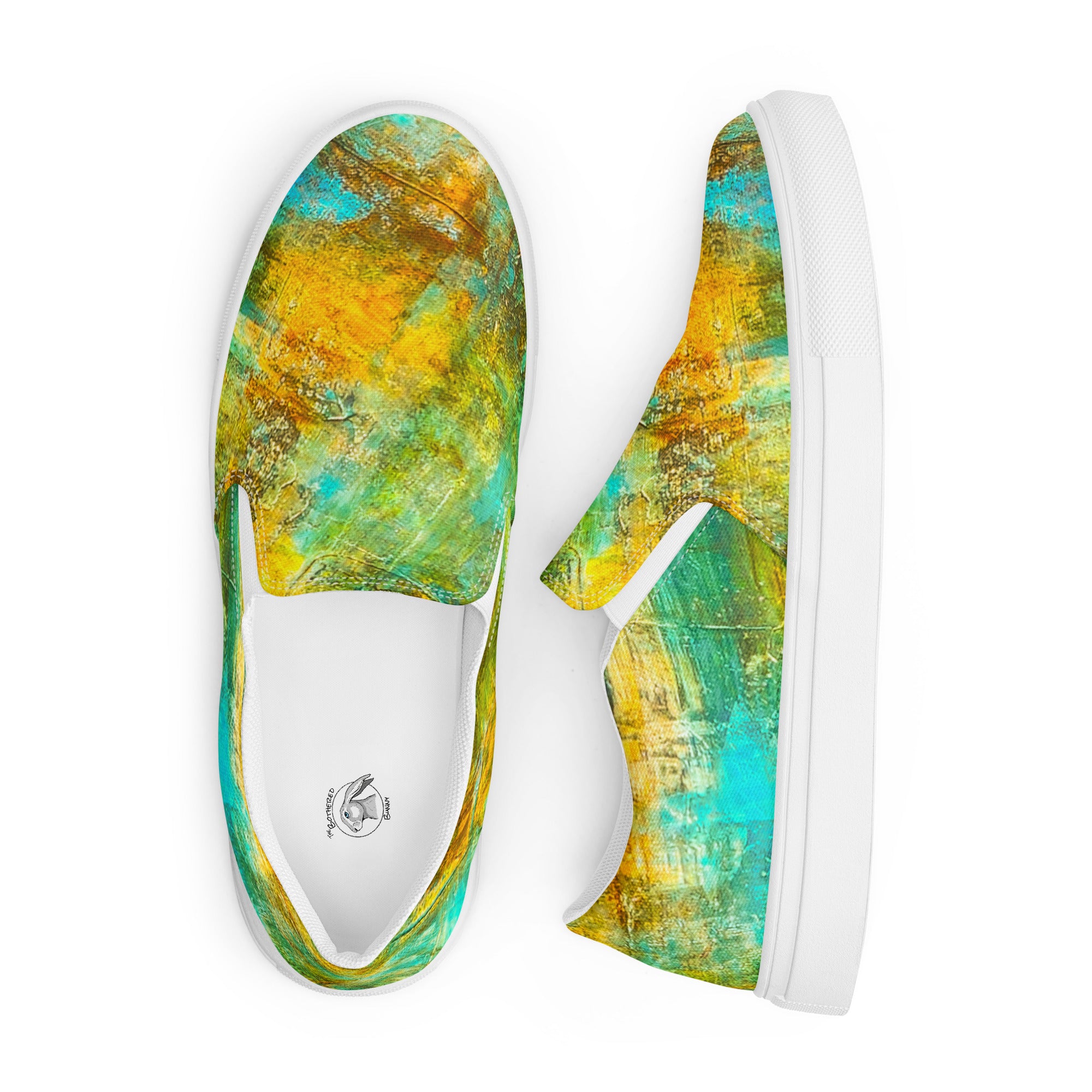 Womyn's Slip On- Bright Earth Flow
