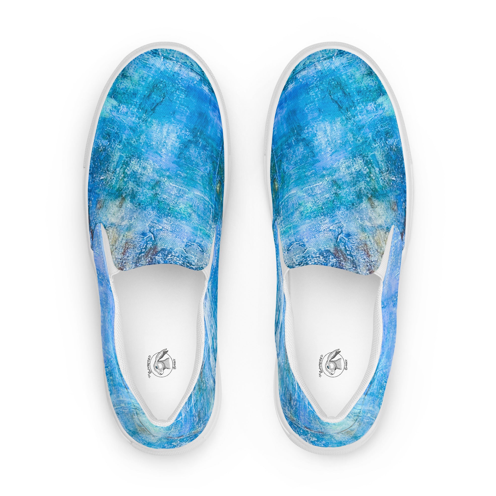 Womyn's Slip On- Bright Earth Blue