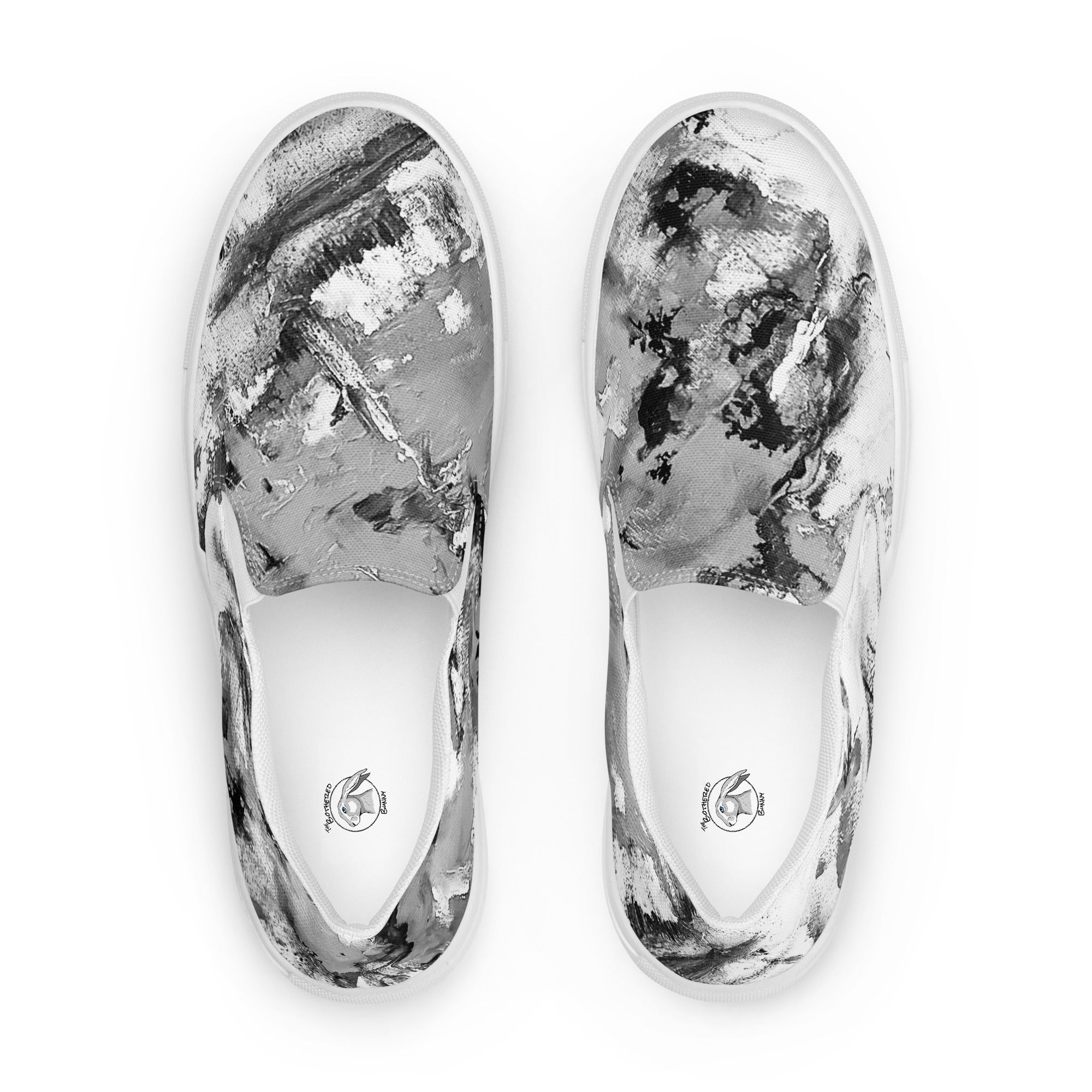 Womyn's Slip On- Mismatch Grey