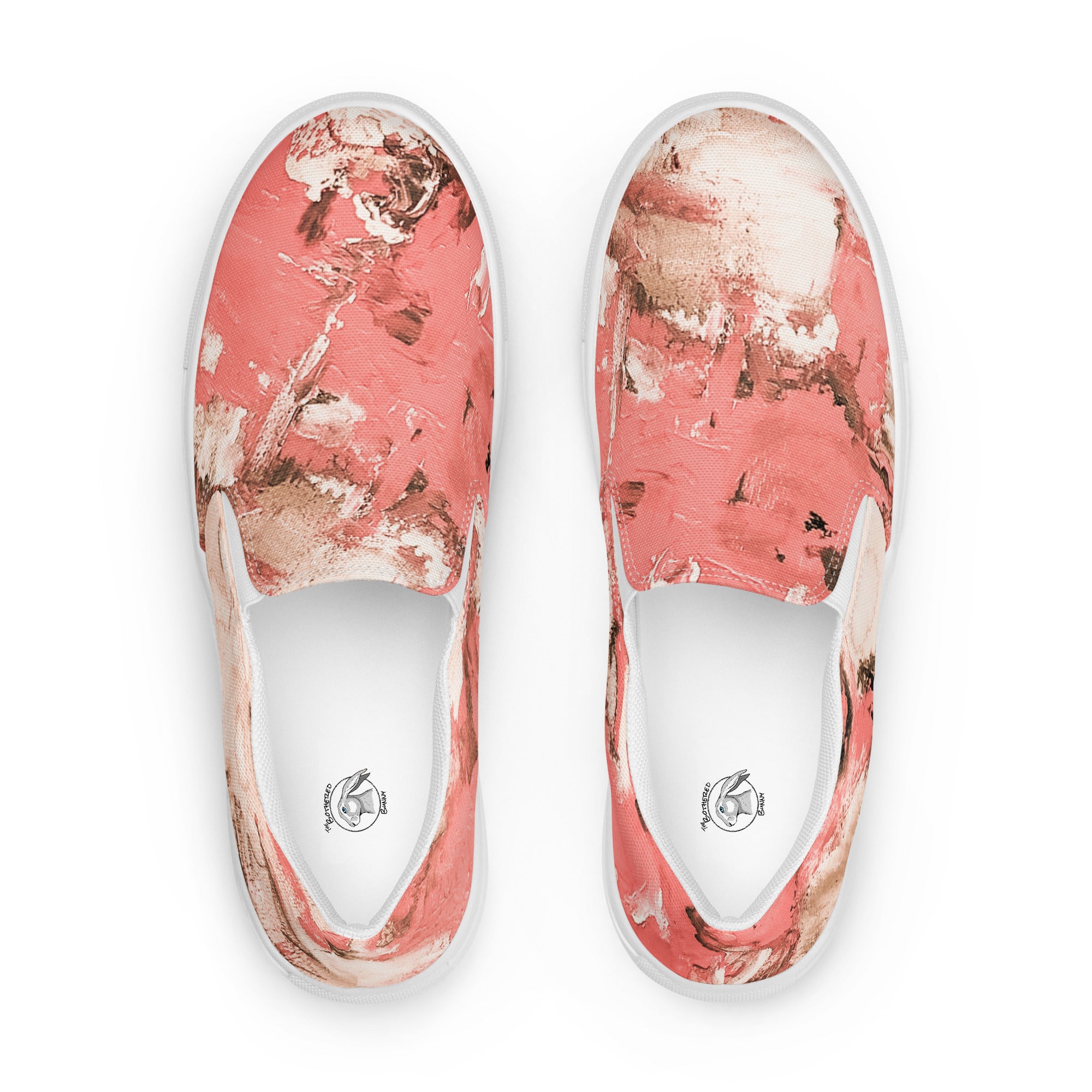 Womyn's Slip On- Mismatch Peach