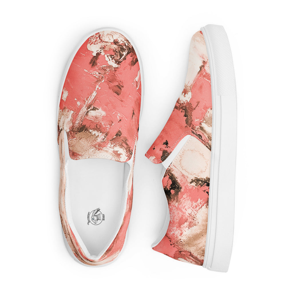 Womyn's Slip On- Mismatch Peach