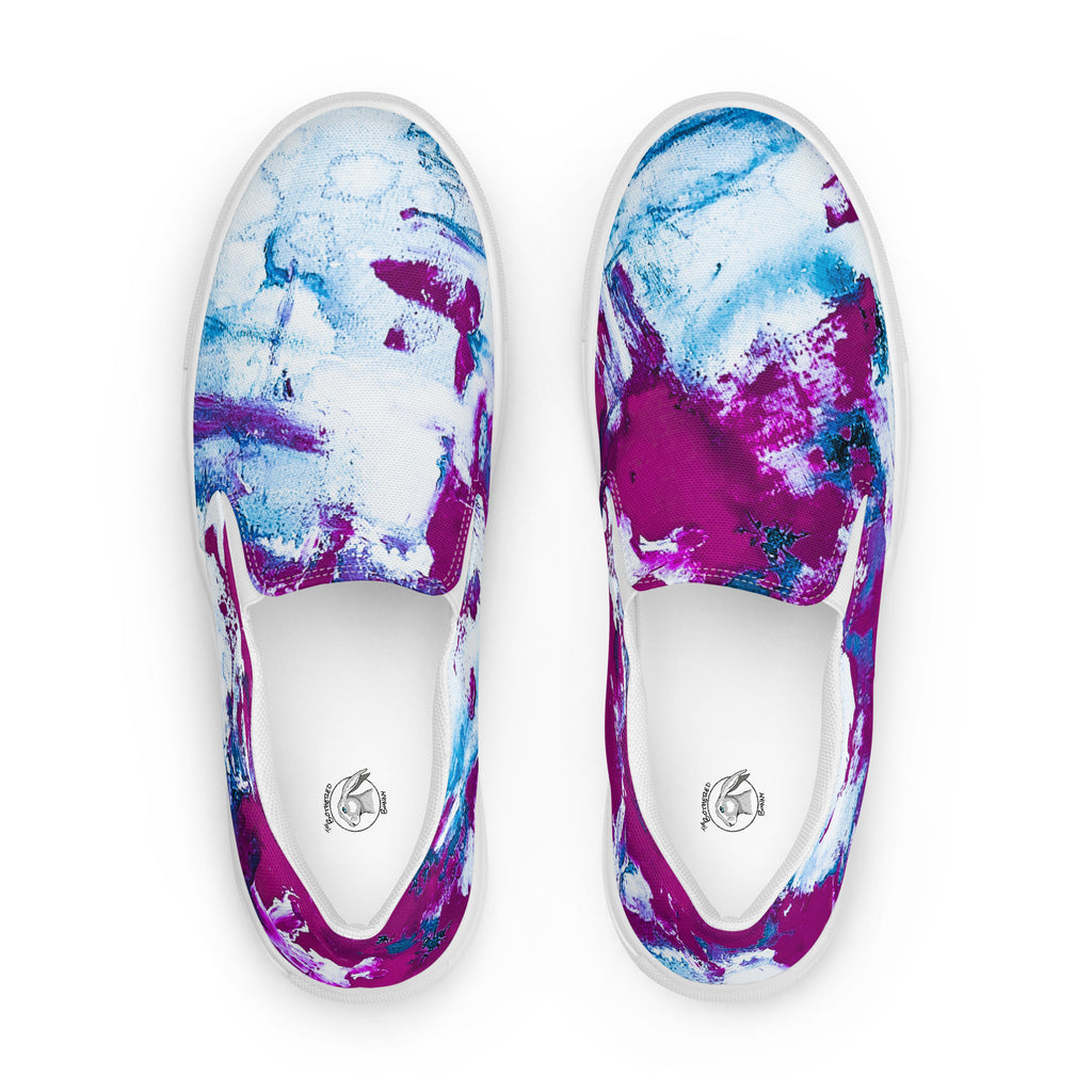 Womyn's Slip On- Mismatch Turquoise