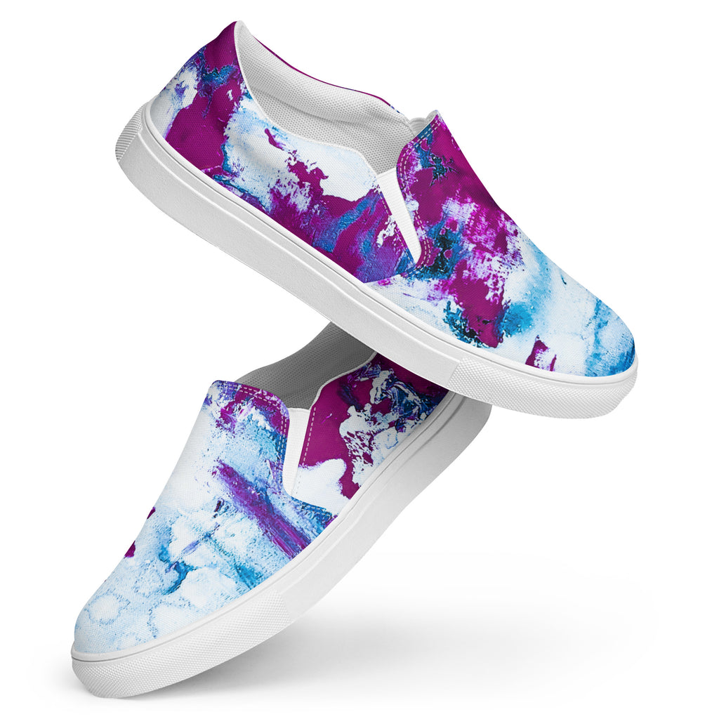 Womyn's Slip On- Mismatch Turquoise