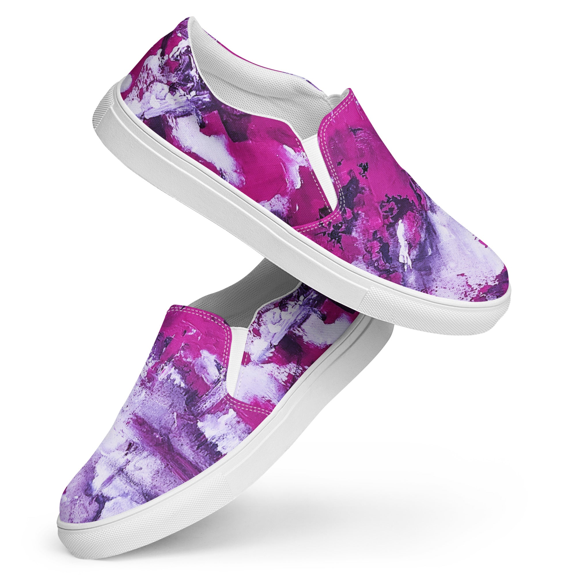 Womyn's Slip On- Mismatch Pink