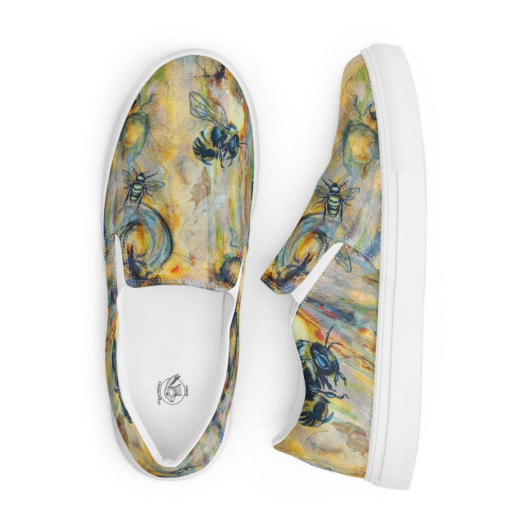 Womyn's Slip On- Camp Bee
