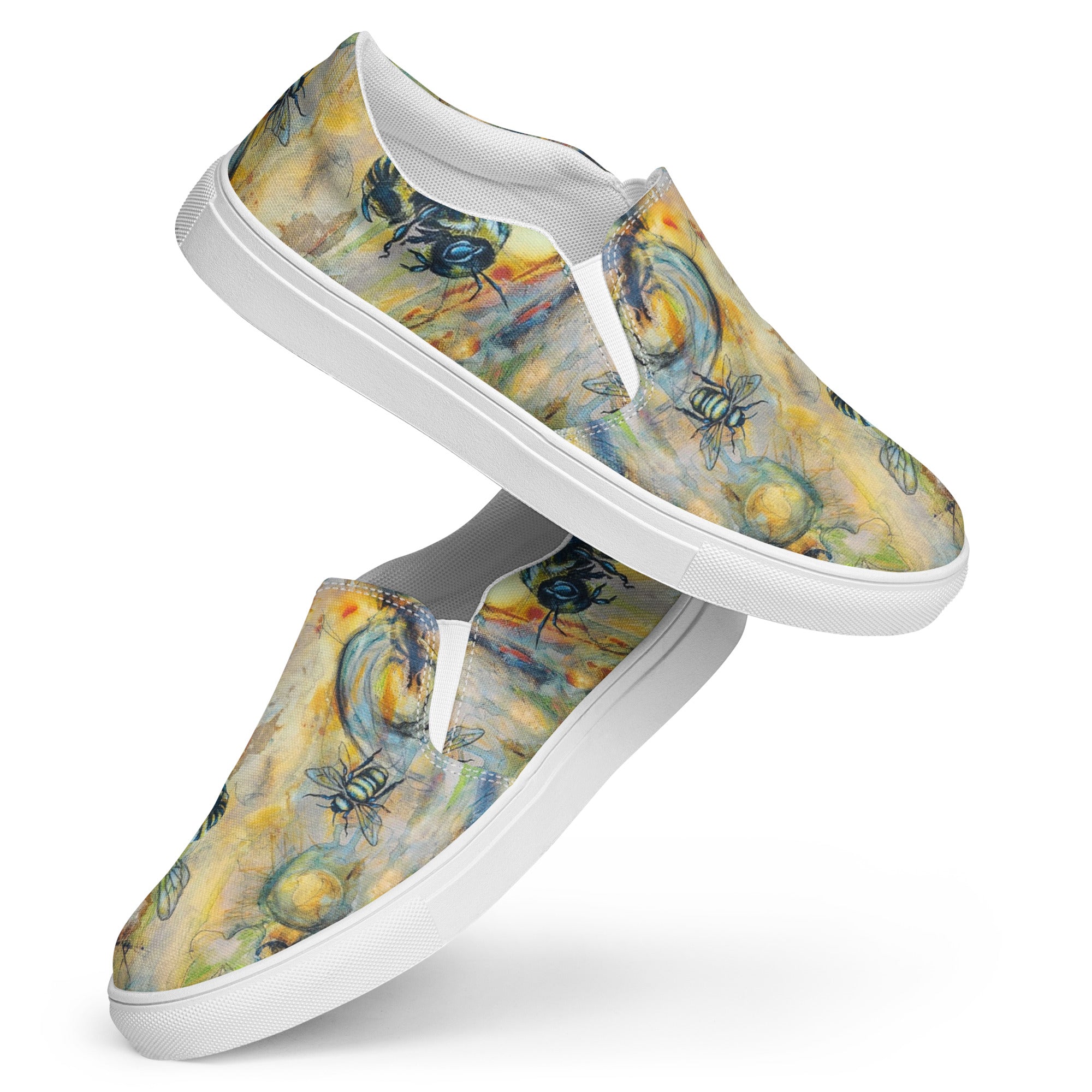 Womyn's Slip On- Camp Bee