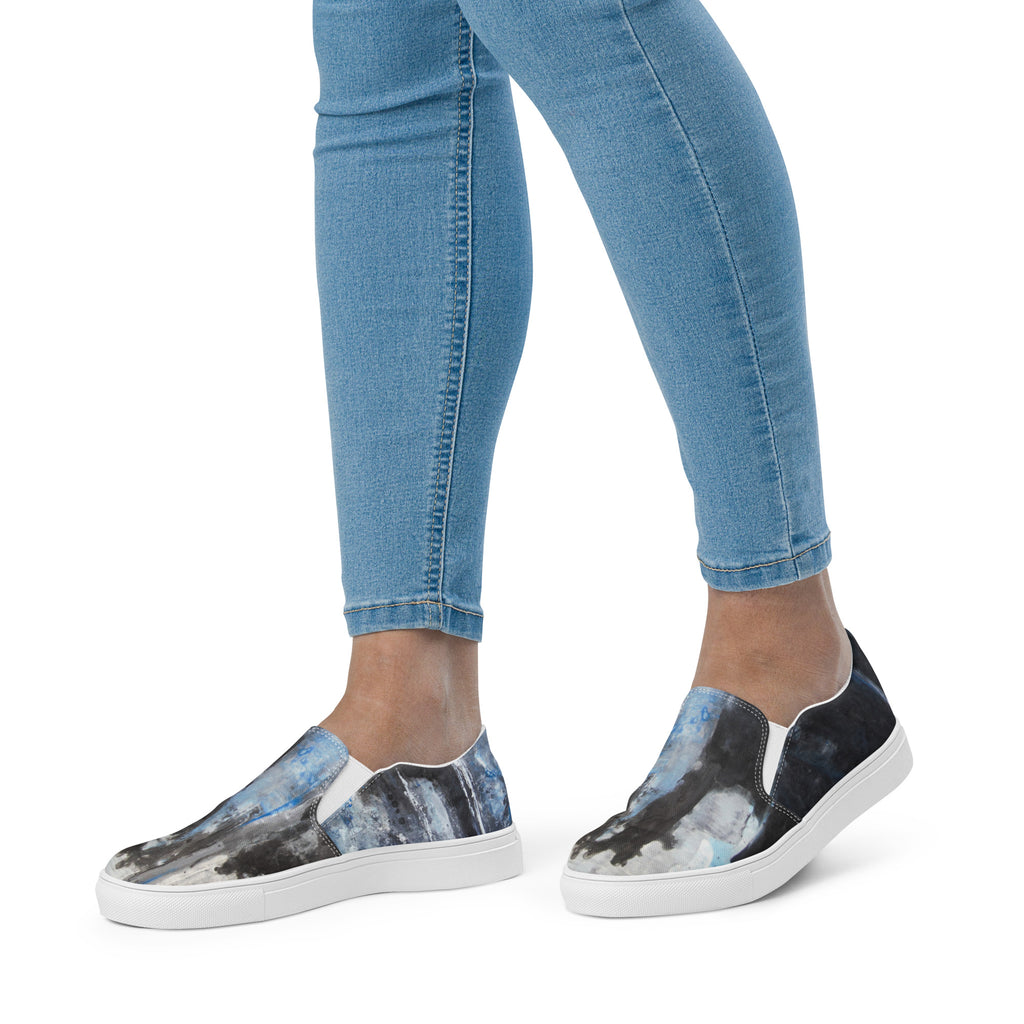 Womyn's Slip On- Start with Blue