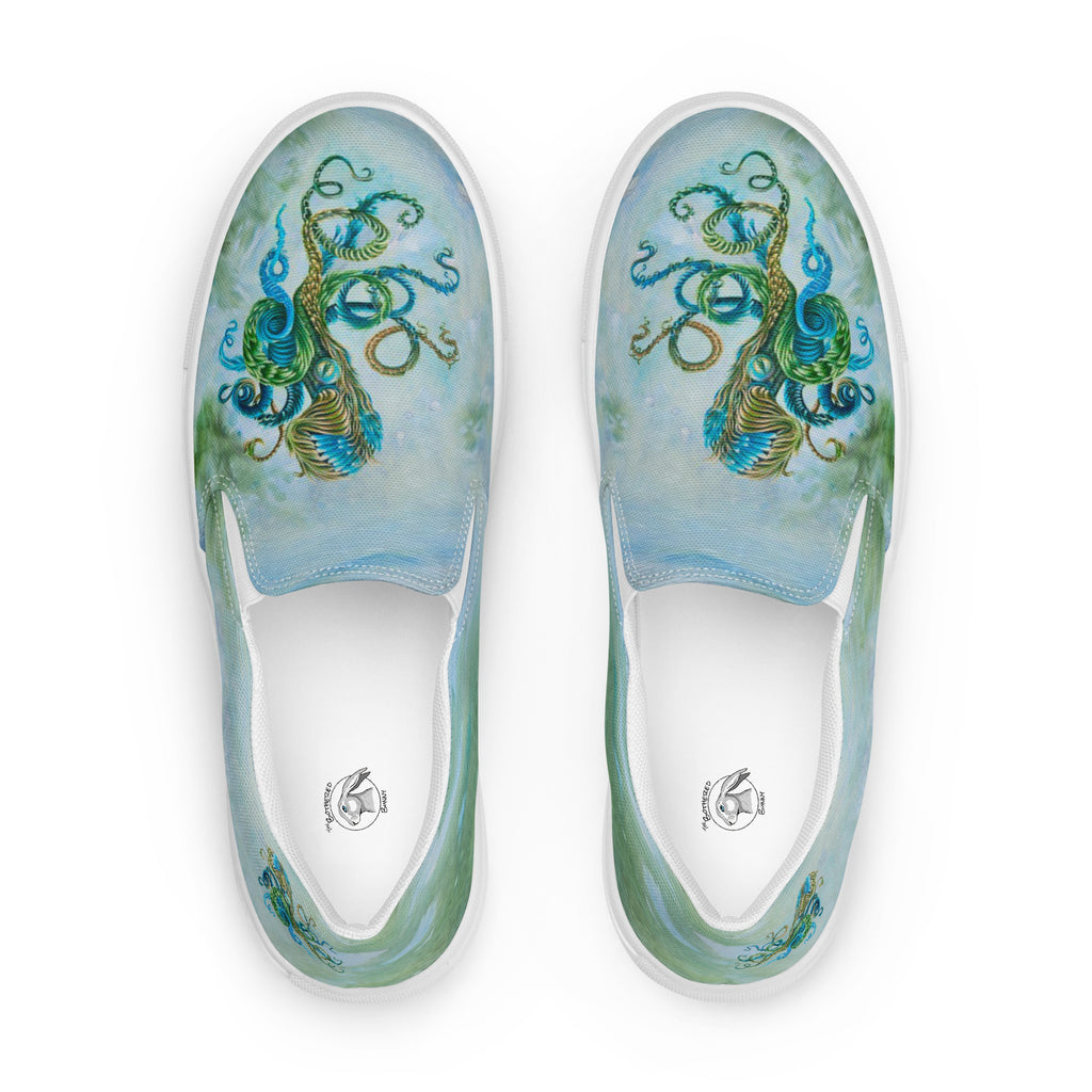 Womyn's Slip On- Nature Octopus