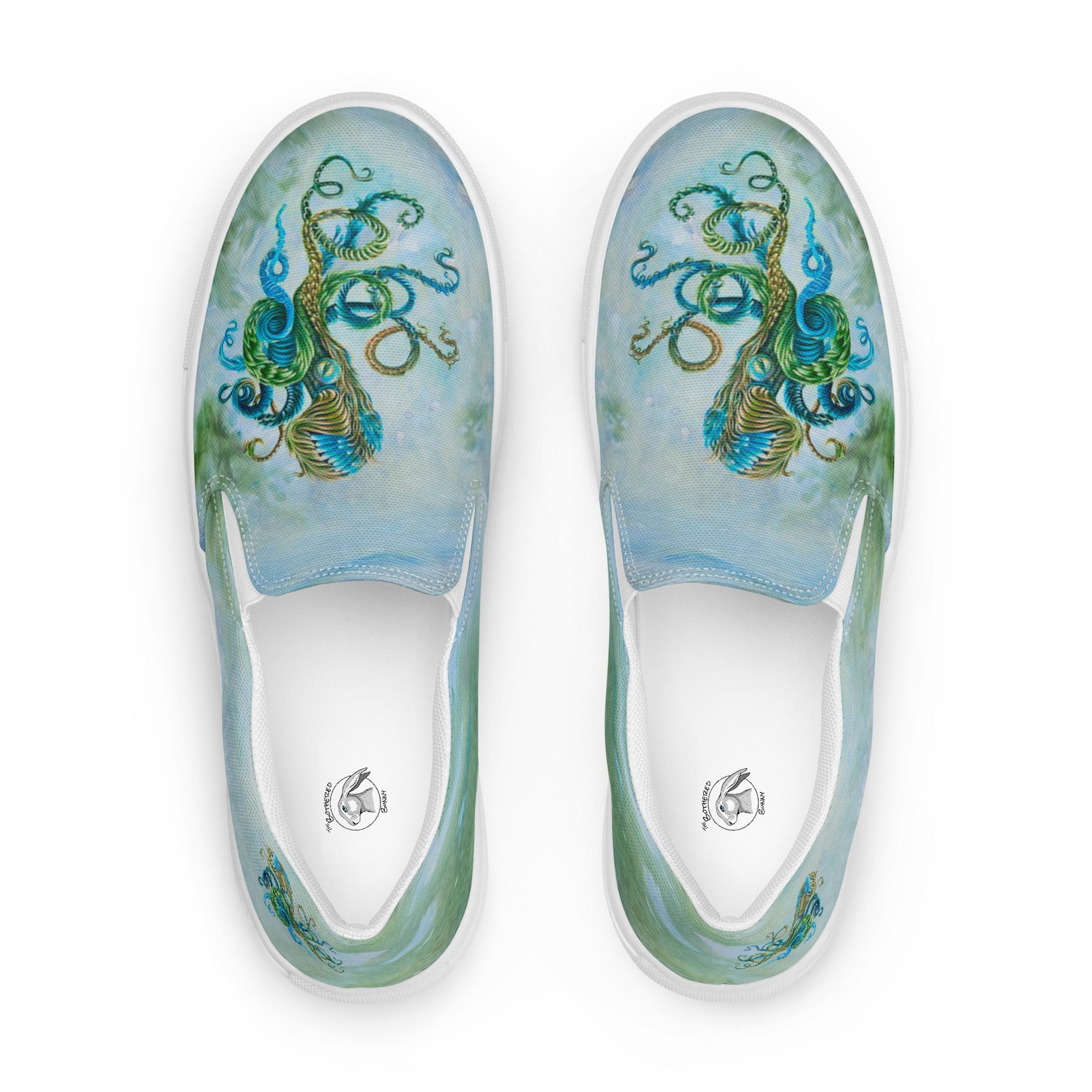 Womyn's Slip On- Nature Octopus