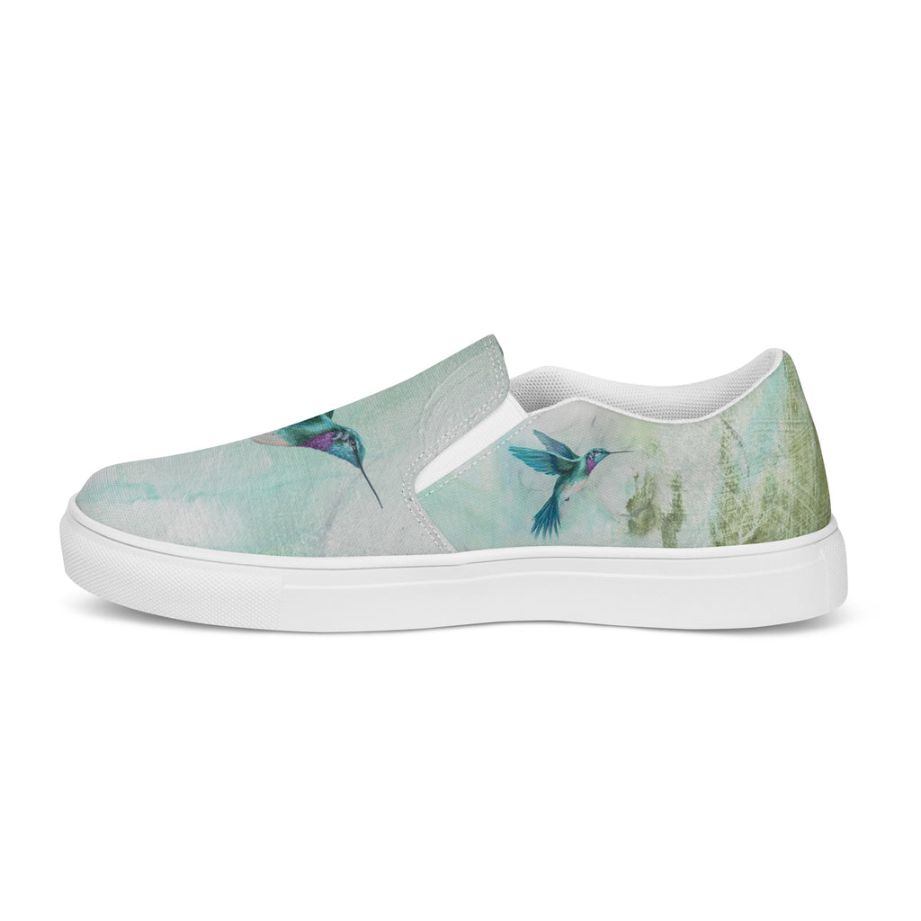 Womyn's Slip On- Hummingbird