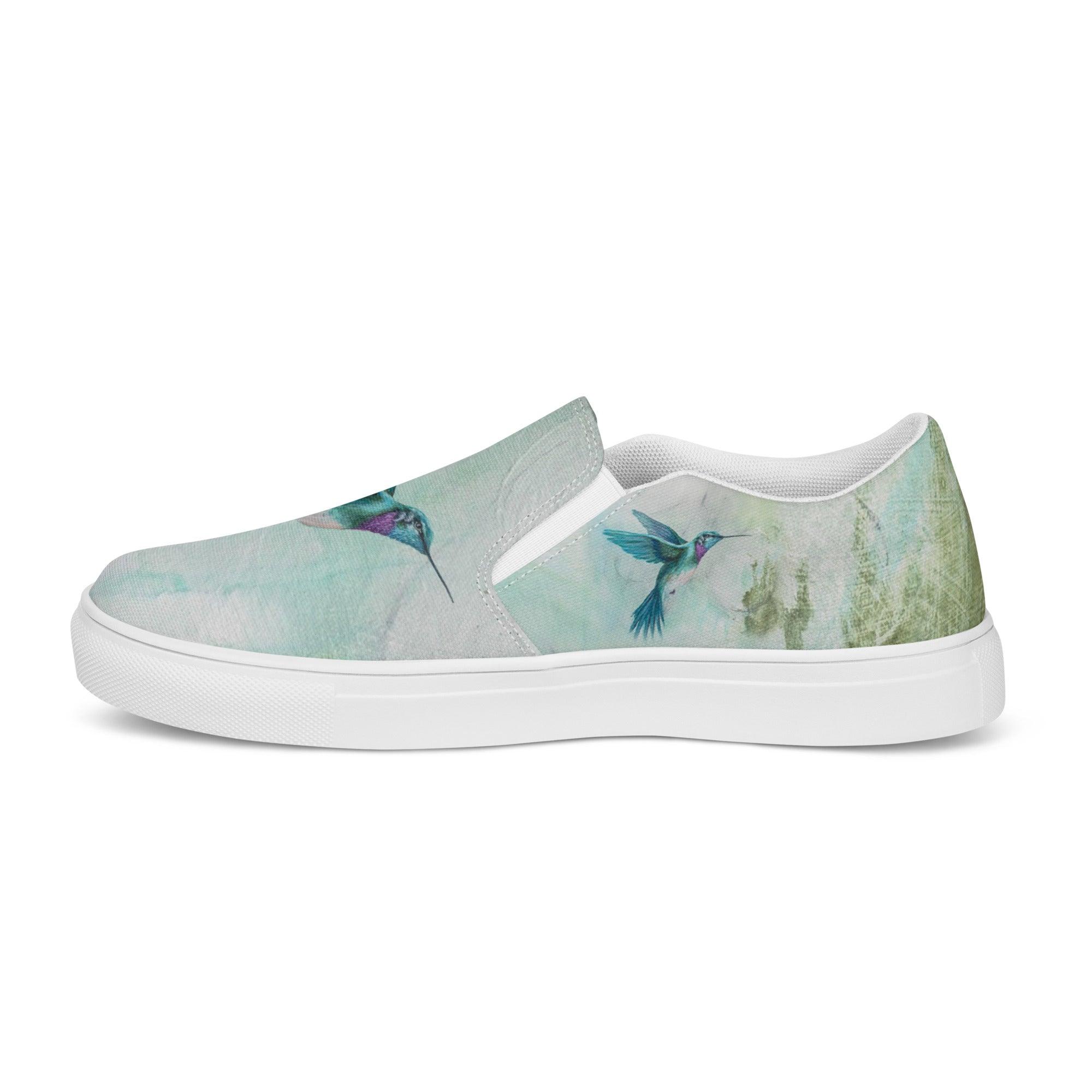 Womyn's Slip On- Hummingbird
