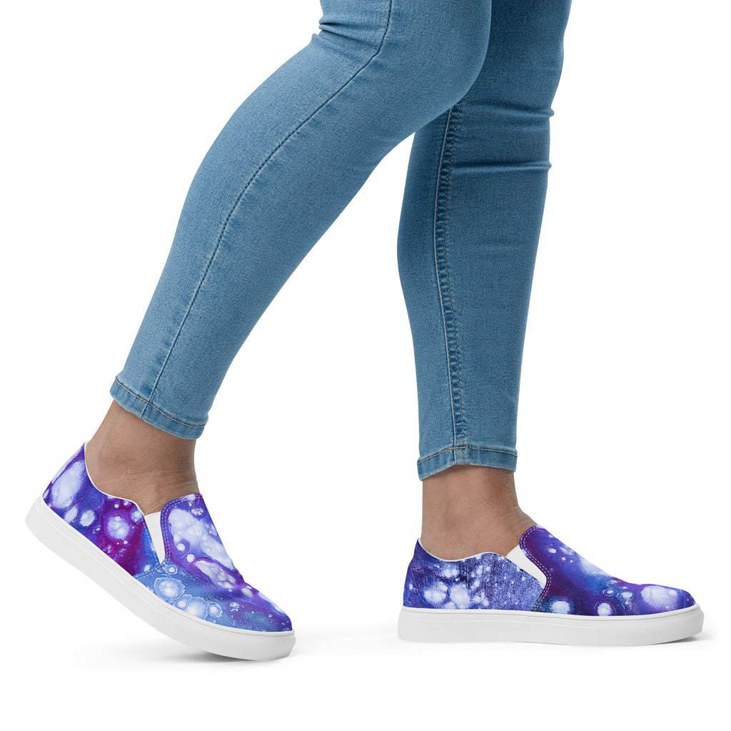 Womyn's Slip On- Galaxy Purple
