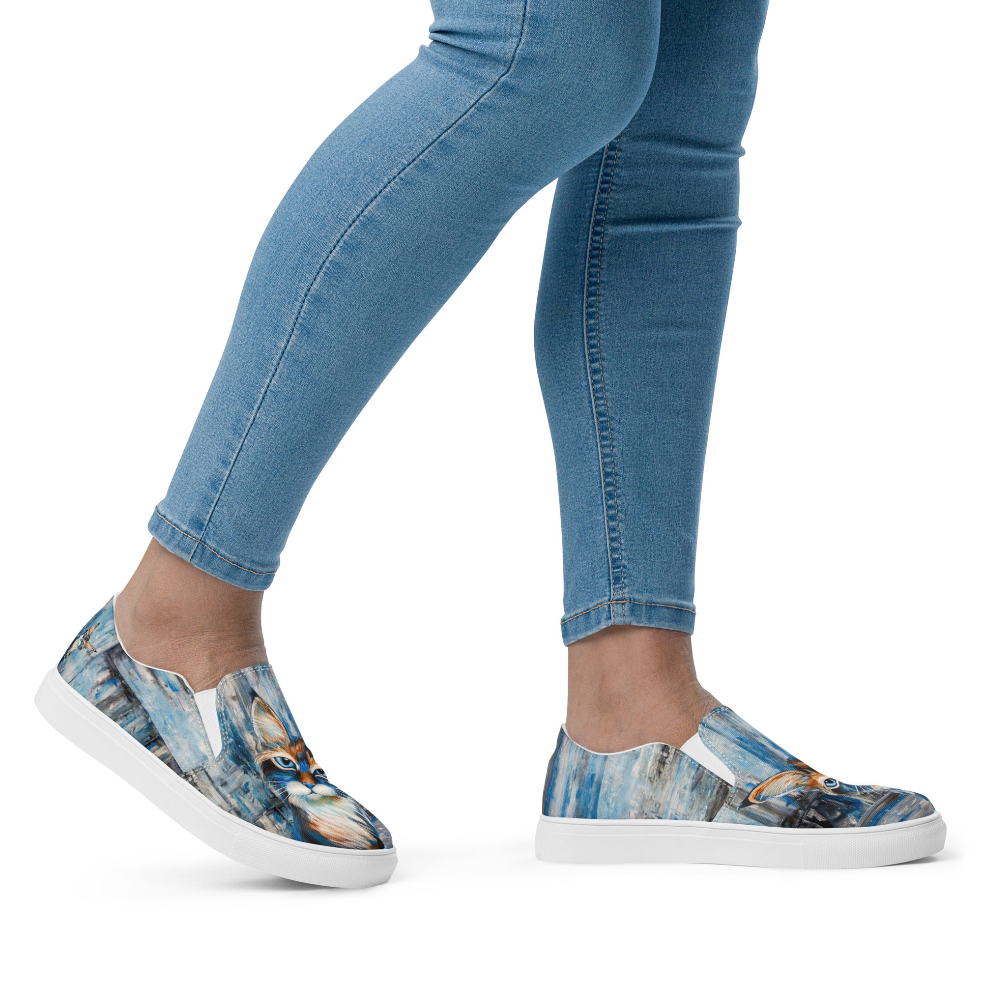 Womyn's Slip On- Big Kitty